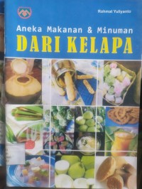 Image of aneka makanan dan minuman dari kelapa