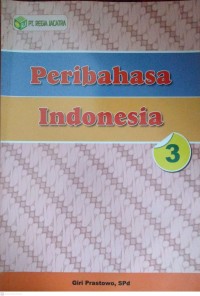 Image of PERIBAHASA INDONESIA JILID 3