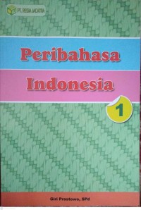 Image of PERIBAHASA INDONESIA JILID 1