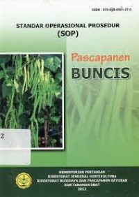 Image of standar operasional prosedur pascapanen buncis