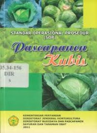 Image of standar operasional prosedur pascapanen kubis